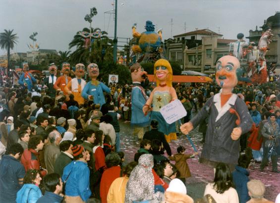 Sei pronta Raffaella? di Eros Canova e Roberto Alessandrini - Mascherate di Gruppo - Carnevale di Viareggio 1985