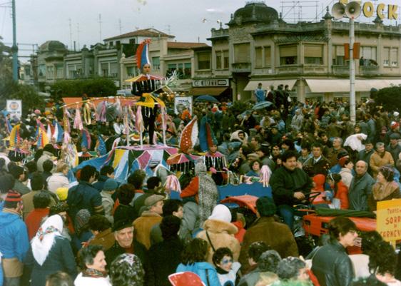 Sorrisi di carnevale di Rione Torre del Lago - Palio dei Rioni - Carnevale di Viareggio 1985