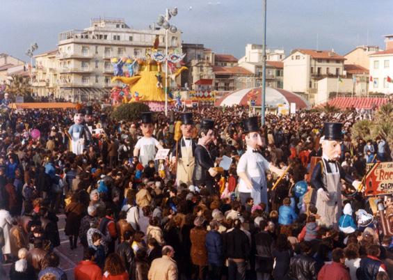 Uomini di governo di Davino Barsella e Loris Lazzarini - Mascherate di Gruppo - Carnevale di Viareggio 1985