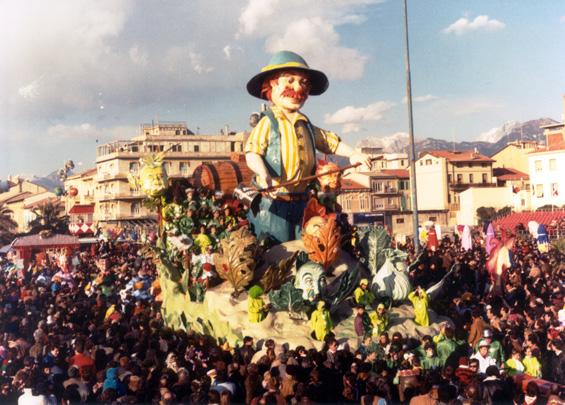 Il buon governo di Giovanni Strambi e Guidobaldo Francesconi - Carri piccoli - Carnevale di Viareggio 1986