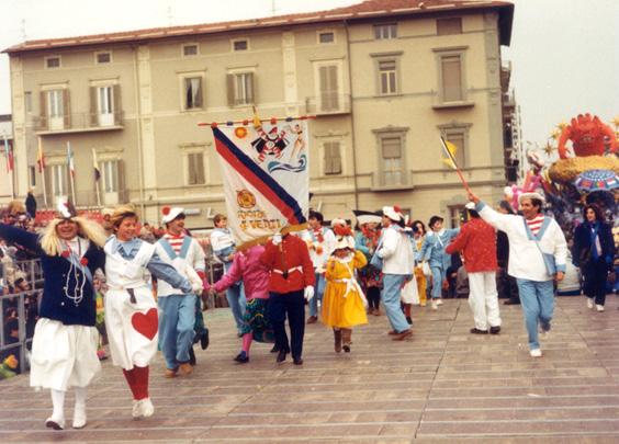 La nave dell’amore di Rione Quattro Venti - Palio dei Rioni - Carnevale di Viareggio 1986