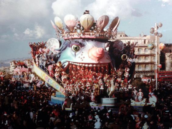 Musica dal mare di Sergio Baroni e Renato Verlanti - Carri grandi - Carnevale di Viareggio 1986