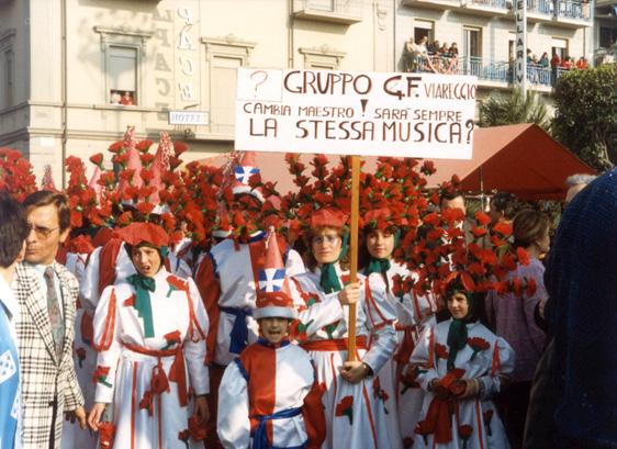 Cambia maestro, la musica sarà sempre la stessa? di Gruppo Padre Gregorio - Gruppi mascherati - Carnevale di Viareggio 1987