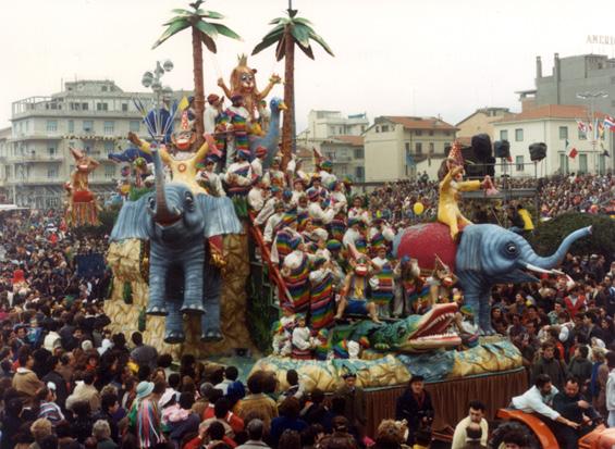 Carnevale nella giungla di Rione Vecchia Viareggio - Fuori Concorso - Carnevale di Viareggio 1987