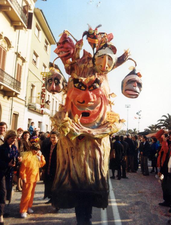 L’albero a cui tendevi la mano di Riccardo Rossi - Maschere Isolate - Carnevale di Viareggio 1987