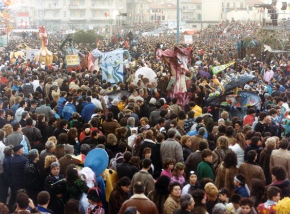 L’ultima cena di Michele Canova - Mascherate di Gruppo - Carnevale di Viareggio 1987