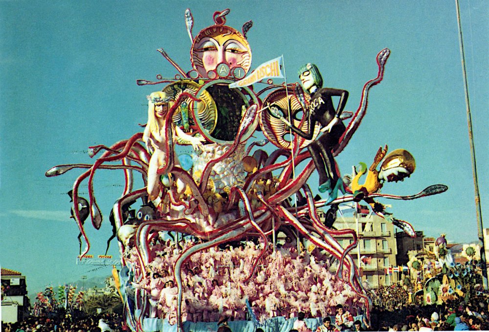 I grandi rischi di Arnaldo e Giorgio Galli - Carri grandi - Carnevale di Viareggio 1988