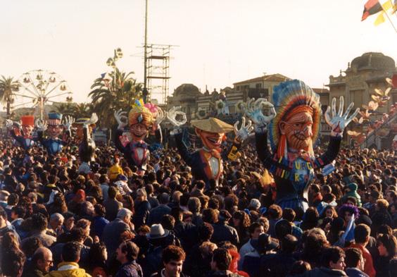 Linguaggio universale di Franco Malfatti - Mascherate di Gruppo - Carnevale di Viareggio 1988