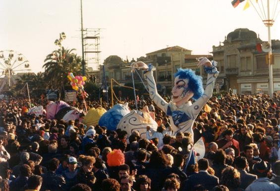 Prova d’orchestra di Rossella Disposito - Mascherate di Gruppo - Carnevale di Viareggio 1988