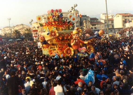 Carnevale in fiore di Rione Vecchia Viareggio - Fuori Concorso - Carnevale di Viareggio 1989