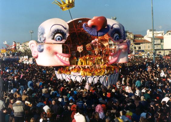 Le nuove maschere di Riccardo Luchini - Fuori Concorso - Carnevale di Viareggio 1989