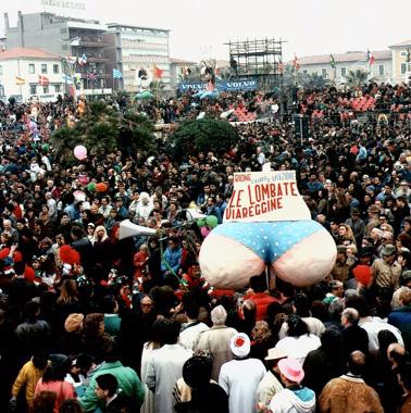 Le lombate viareggine di Rione Campo d’Aviazione - Palio dei Rioni - Carnevale di Viareggio 1990