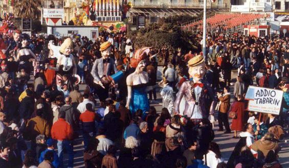 Addio tabarin di Roberto Musetti - Mascherate di Gruppo - Carnevale di Viareggio 1991