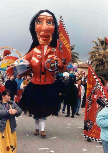 La monaca di Monza di Mara Cerchiai e P. Paoletti - Maschere Isolate - Carnevale di Viareggio 1991