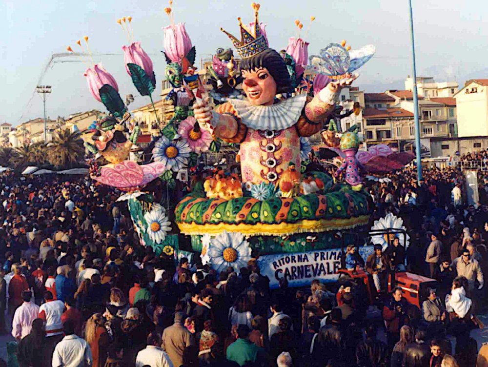 Ritorna Primavera a Carnevale di Michele Canova (cons. Davino Barsella) - Carri piccoli - Carnevale di Viareggio 1991