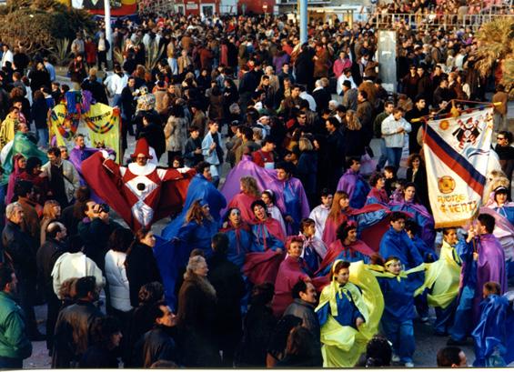 Senza titolo di Rione Quattro Venti - Mascherate di Gruppo - Carnevale di Viareggio 1991
