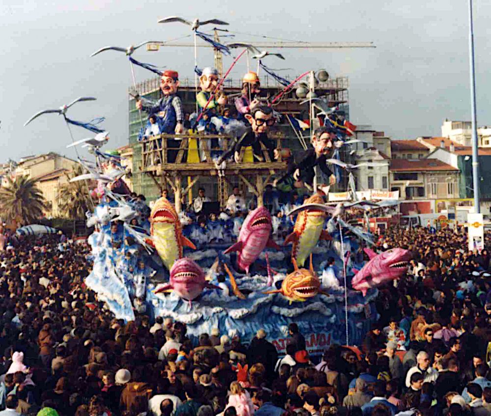 Dateli a noi di Michele Canova - Carri piccoli - Carnevale di Viareggio 1992