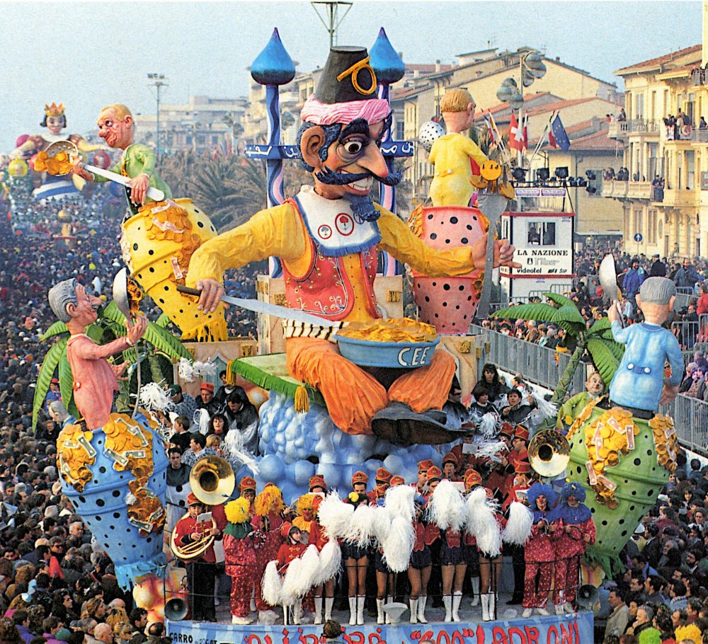 Ali Babà e i 400 ladroni di Piero Farnocchia - Carri piccoli - Carnevale di Viareggio 1993