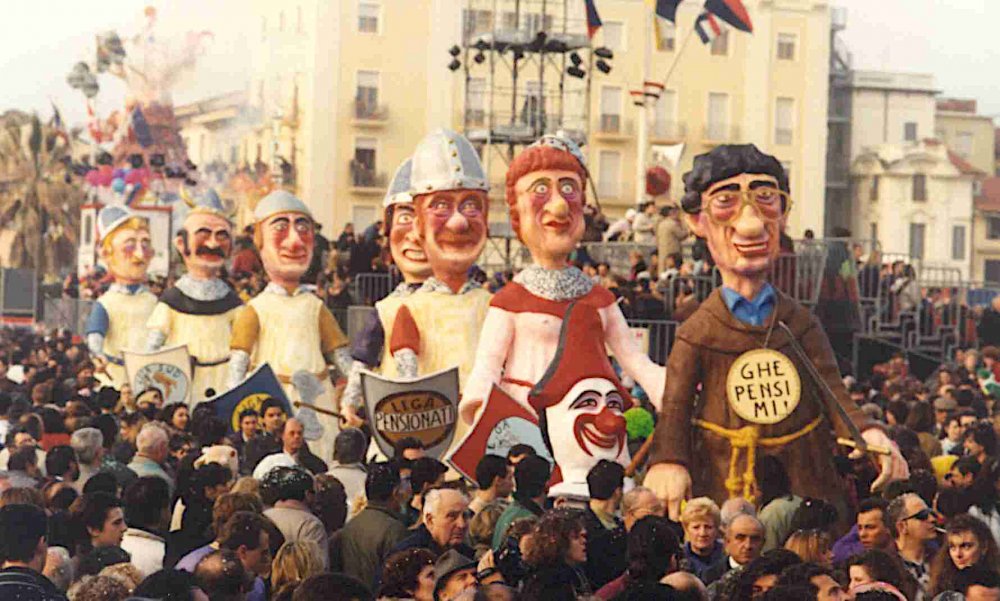 Ghe pensi mì di Giorgio Bomberini - Mascherate di Gruppo - Carnevale di Viareggio 1993
