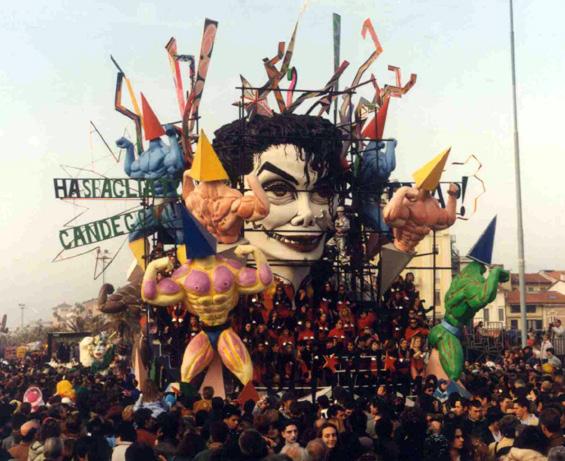 Sei bellissimo di Gionata Francesconi - Carri piccoli - Carnevale di Viareggio 1993