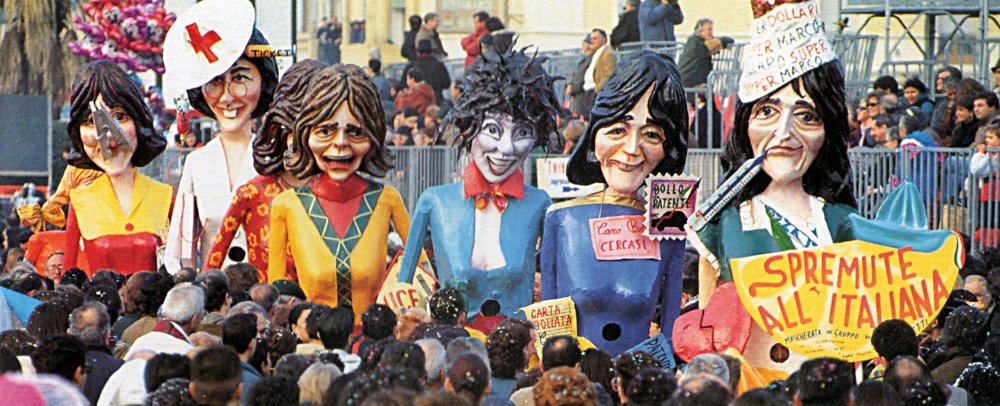 Spremute all’italiana di Roberto Musetti - Mascherate di Gruppo - Carnevale di Viareggio 1993