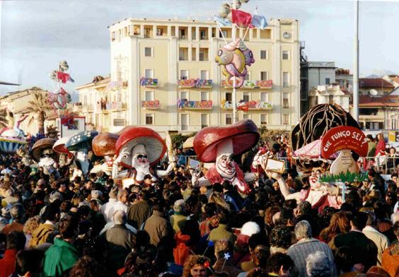Che fungo sei di Roberto Vannucci - Mascherate di Gruppo - Carnevale di Viareggio 1994