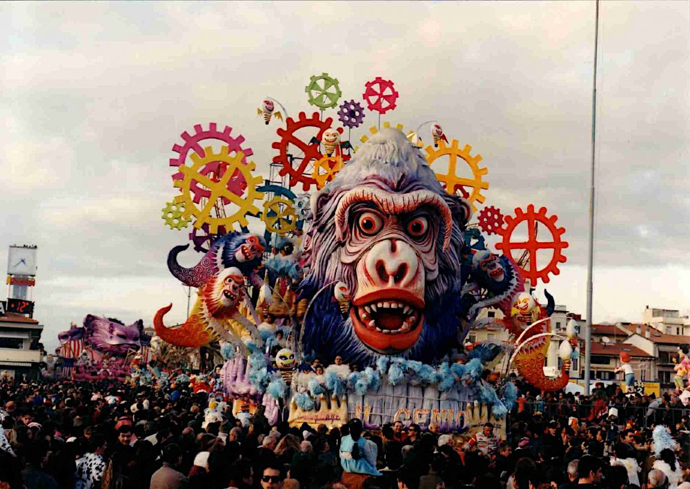 Il genio di Franco Malfatti - Carri piccoli - Carnevale di Viareggio 1994