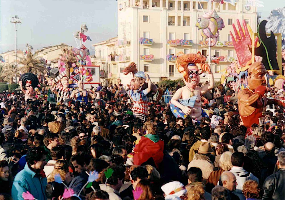 Viareggio 94 le olimpiadi del carnevale di Massimo Breschi - Mascherate di Gruppo - Carnevale di Viareggio 1994