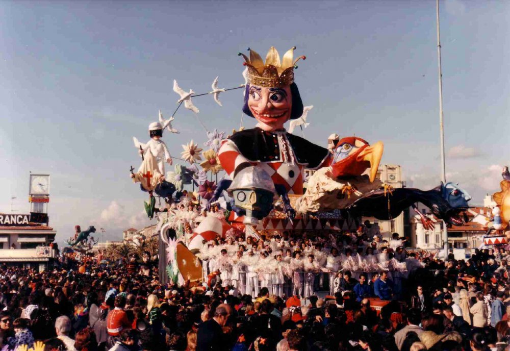 L’acchiappafantasmi di Giovanni Maggini - Carri grandi - Carnevale di Viareggio 1995