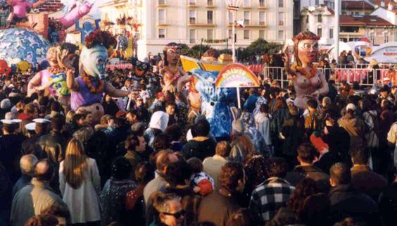 Paradiso perduto di Marzia Etna - Mascherate di Gruppo - Carnevale di Viareggio 1996