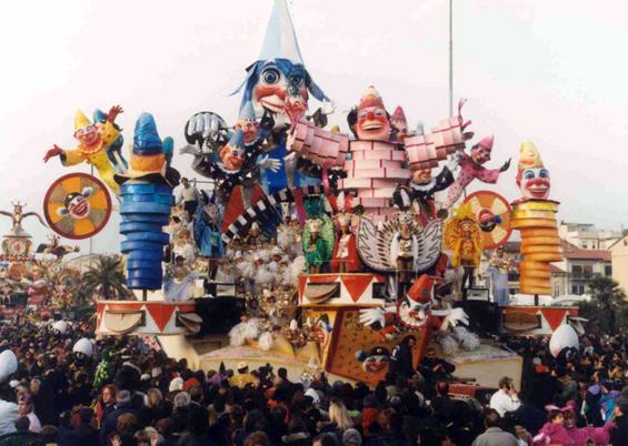 Alchimia di carnevale di Roberto Alessandrini - Carri grandi - Carnevale di Viareggio 1997