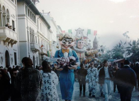 La presa di Troia di Mario Zavattieri - Maschere Isolate - Carnevale di Viareggio 1997