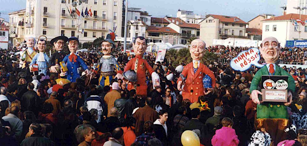 Mamma li rossi di Giorgio Bomberini - Mascherate di Gruppo - Carnevale di Viareggio 1997