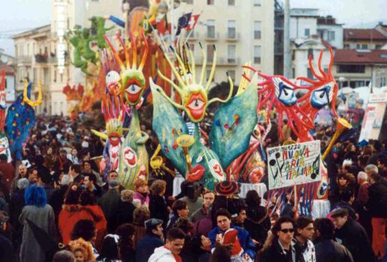 Nuova aria italiana di Adolfo Milazzo - Mascherate di Gruppo - Carnevale di Viareggio 1997