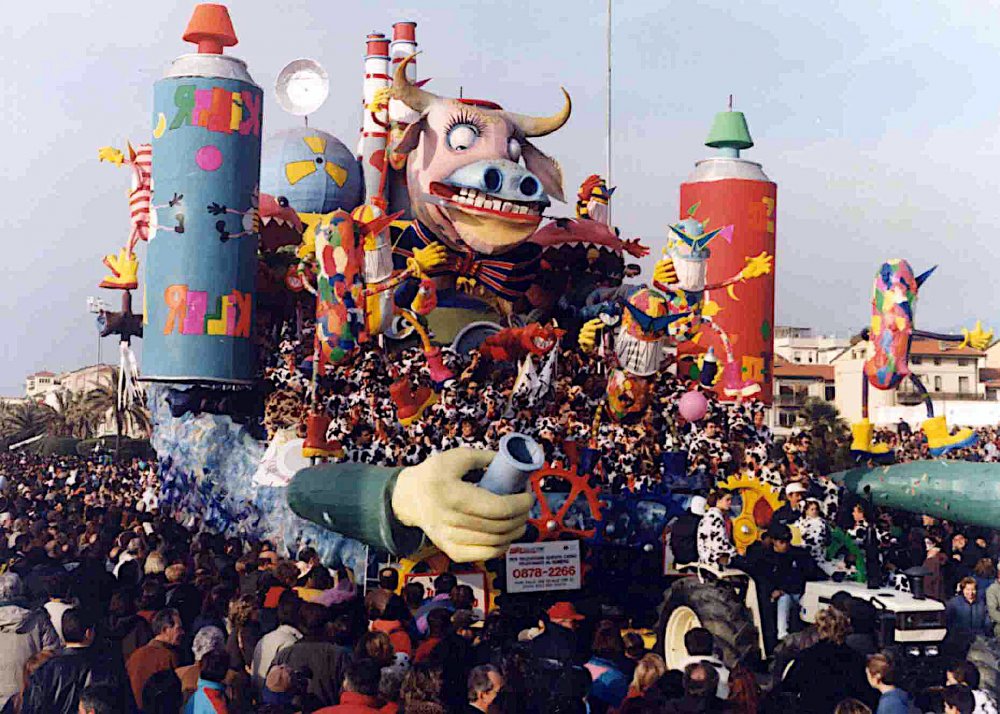 Questo pazzo, pazzo mondo di Giovanni Maggini - Carri grandi - Carnevale di Viareggio 1997