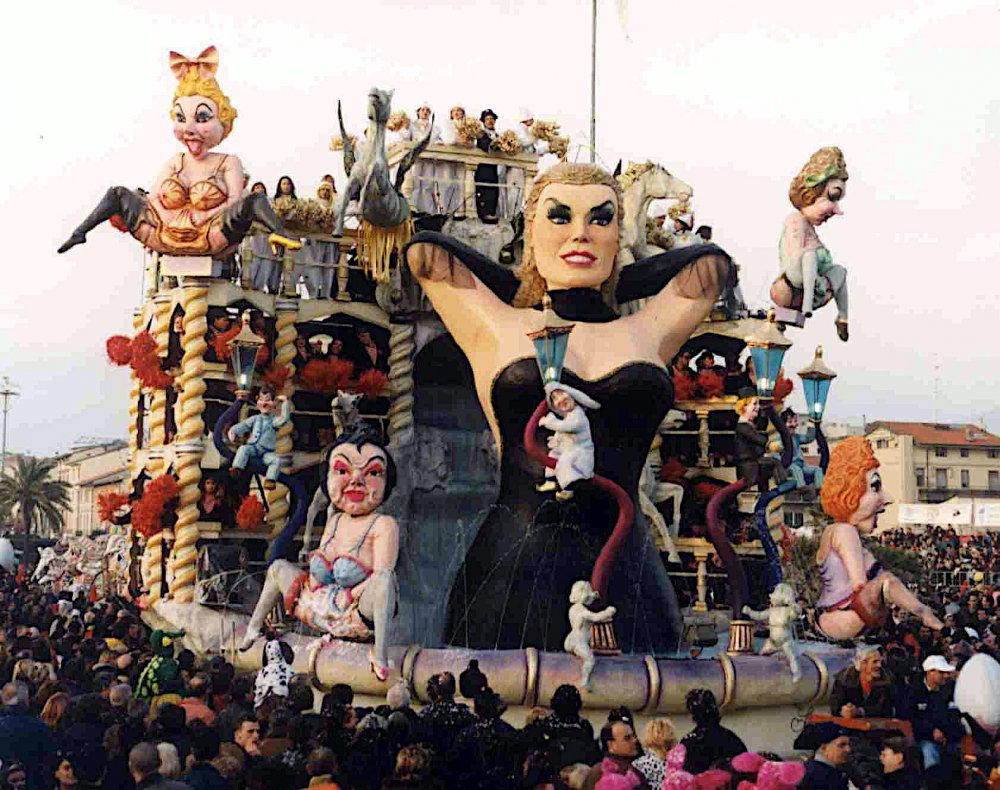 Sogni d’autore di Carlo Lombardi - Carri piccoli - Carnevale di Viareggio 1997