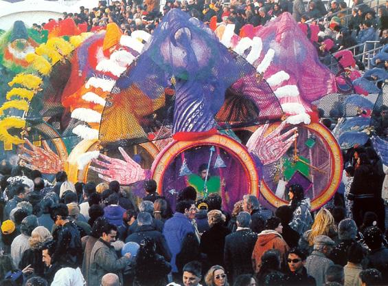 A tempo di carnevale di Floriano Marchi - Mascherate di Gruppo - Carnevale di Viareggio 1998