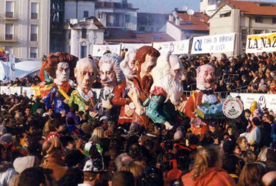Che mente ragazzi di Luciano Tomei - Mascherate di Gruppo - Carnevale di Viareggio 1998