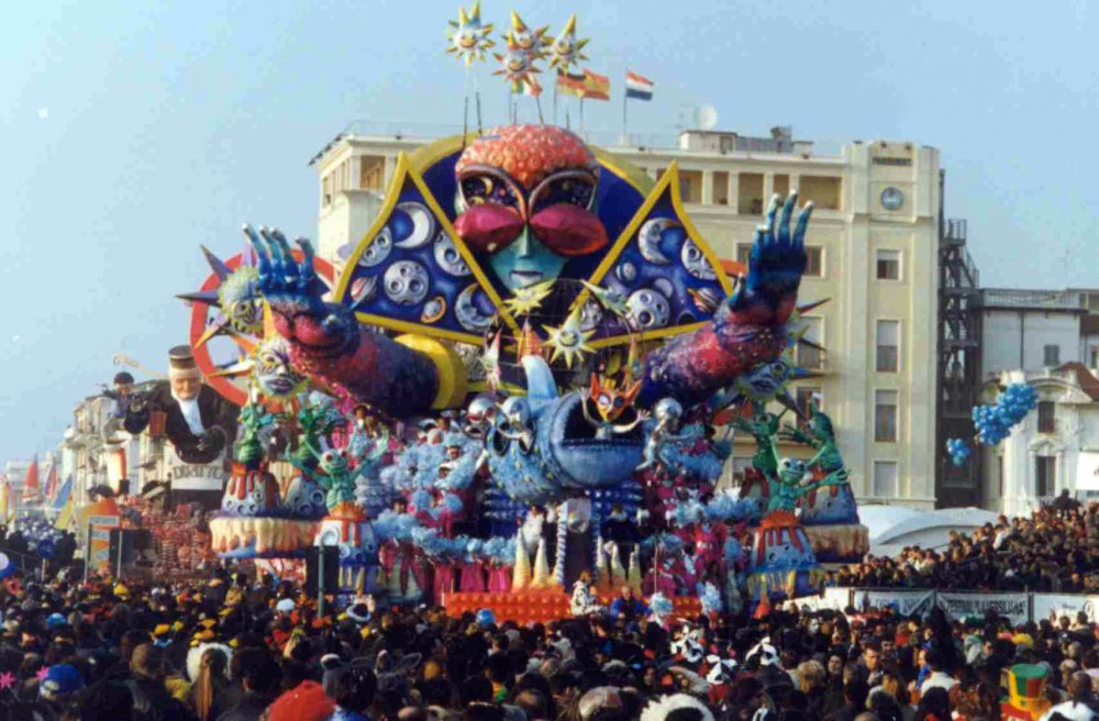 È qui la festa di Franco Malfatti - Carri grandi - Carnevale di Viareggio 1998
