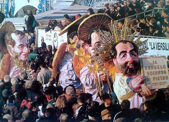 Il Vangelo secondo Di Pietro di Riccardo Luchini - Mascherate di Gruppo - Carnevale di Viareggio 1998