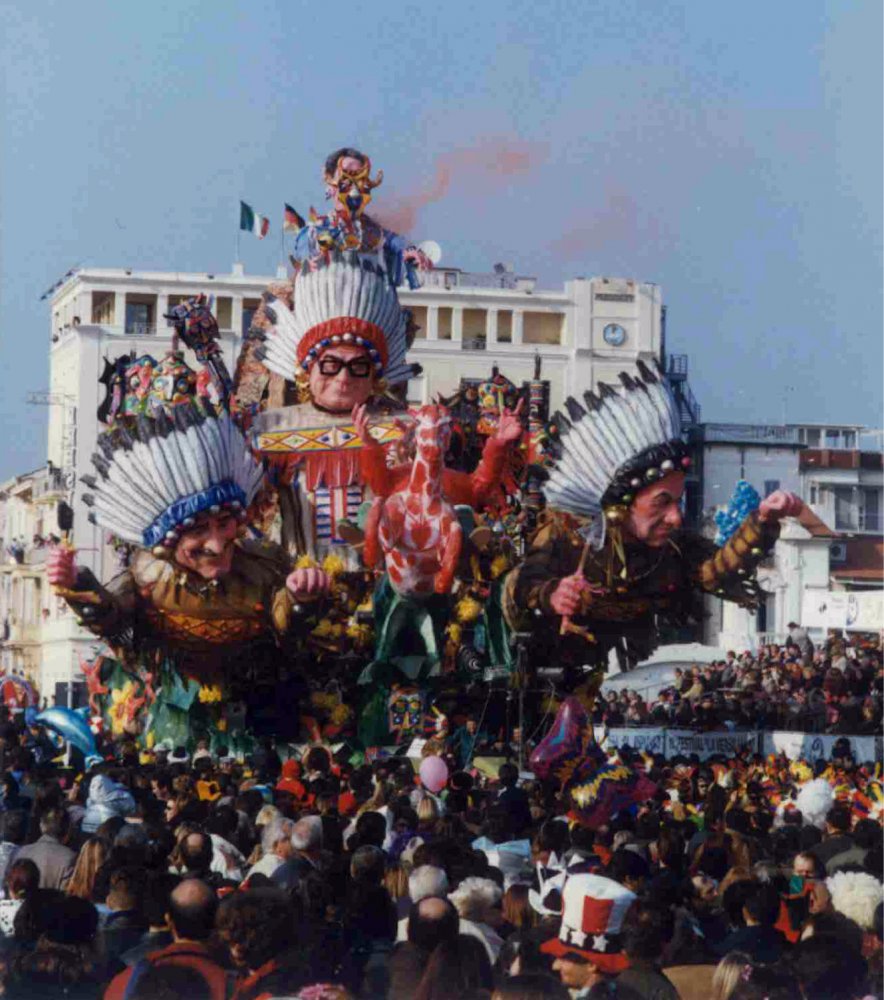 Il bandolero stanco di Enrico Vannucci - Carri grandi - Carnevale di Viareggio 1998