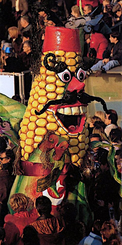 Il gran-turco di Roberto De Leo - Maschere Isolate - Carnevale di Viareggio 1998