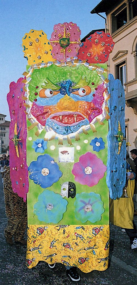 L’unione fa la forza di Manuel Santini - Maschere Isolate - Carnevale di Viareggio 1998