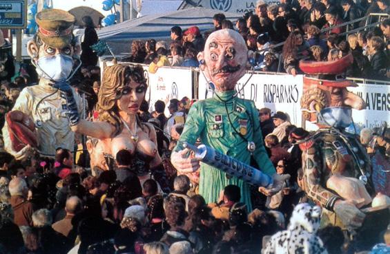 Operazione Alba di Michele Canova - Mascherate di Gruppo - Carnevale di Viareggio 1998