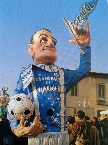 Totò gol di Liviana Pagnini - Maschere Isolate - Carnevale di Viareggio 1998