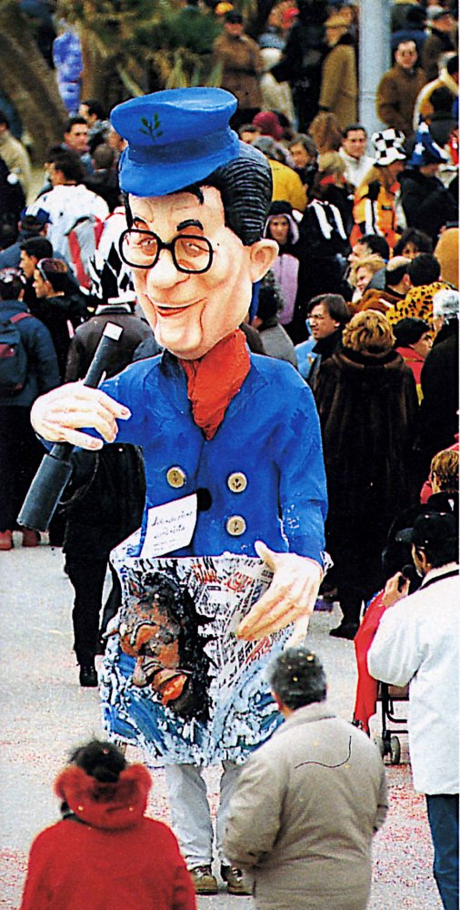 Affondazione comunista di Amedeo Ceppini - Maschere Isolate - Carnevale di Viareggio 1999