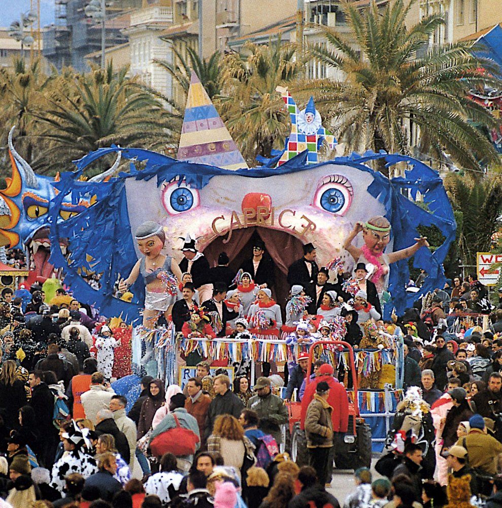 Caprice music-hall di Rione Marco Polo - Fuori Concorso - Carnevale di Viareggio 1999